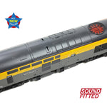 Bachmann 35-308SF OO Gauge Class 37/0 Centre Headcode 37201 'St. Margaret' BR Eng. Grey & Yellow  (SOUND FITTED)