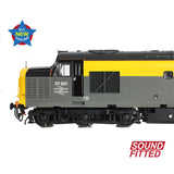 Bachmann 35-308SF OO Gauge Class 37/0 Centre Headcode 37201 'St. Margaret' BR Eng. Grey & Yellow  (SOUND FITTED)