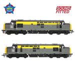Bachmann 35-308SF OO Gauge Class 37/0 Centre Headcode 37201 'St. Margaret' BR Eng. Grey & Yellow  (SOUND FITTED)