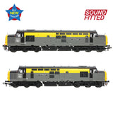 Bachmann 35-308SF OO Gauge Class 37/0 Centre Headcode 37201 'St. Margaret' BR Eng. Grey & Yellow  (SOUND FITTED)