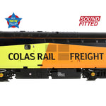 Bachmann 35-310SF OO Gauge Class 37/0 Centre Headcode 37175 Colas Rail  (SOUND FITTED)