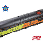 Bachmann 35-310SF OO Gauge Class 37/0 Centre Headcode 37175 Colas Rail  (SOUND FITTED)