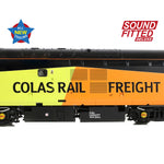 Bachmann 35-310SFX OO Gauge Class 37/0 Centre Headcode 37175 Colas Rail (SOUND FITTED DELUXE)