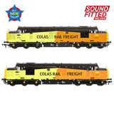 Bachmann 35-310SFX OO Gauge Class 37/0 Centre Headcode 37175 Colas Rail (SOUND FITTED DELUXE)