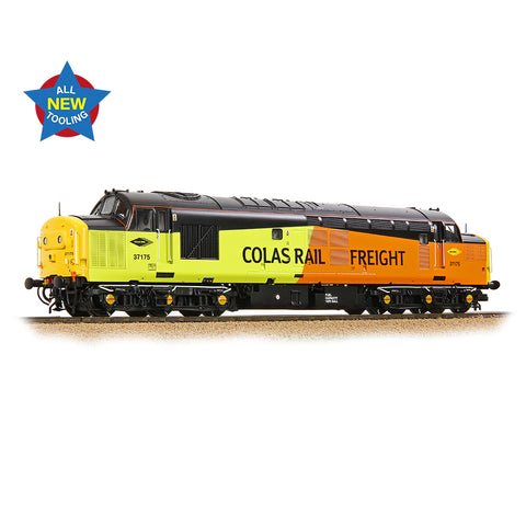 Bachmann 35-310 OO Gauge Class 37/0 Centre Headcode 37175 Colas Rail