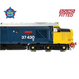 Bachmann 35-335SF OO Gauge Class 37/4 37430 'Cwmbran' BR Large Logo (DCC SOUND)