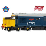 Bachmann 35-335SF OO Gauge Class 37/4 37430 'Cwmbran' BR Large Logo (DCC SOUND)