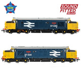 Bachmann 35-335SFX OO Gauge Class 37/4 37430 'Cwmbran' BR Large Logo (SOUND DELUXE)