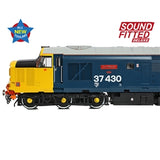 Bachmann 35-335SFX OO Gauge Class 37/4 37430 'Cwmbran' BR Large Logo (SOUND DELUXE)