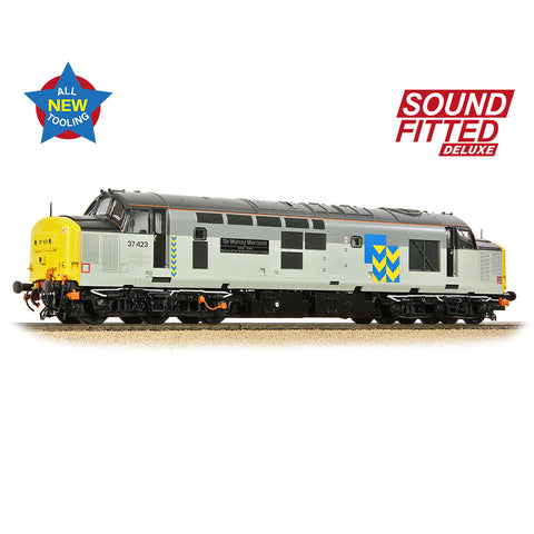Bachmann 35-337SFX OO Gauge Class 37/4 37423 'Sir Murray Morrison' BR RF Metals Sector (SUPER DELUXE)