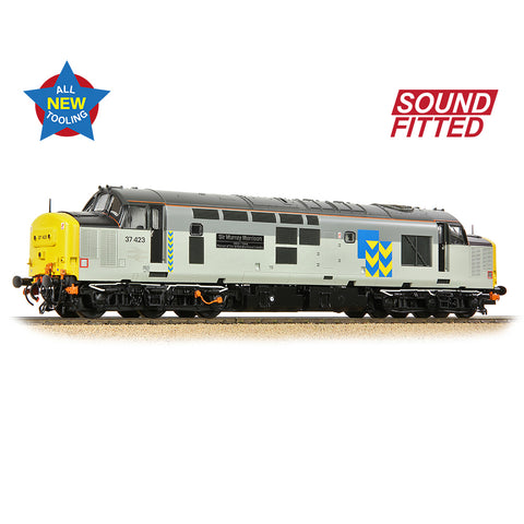 Bachmann 35-337SF OO Gauge Class 37/4 37423 'Sir Murray Morrison' BR RF Metals Sector (SOUND FITTED)