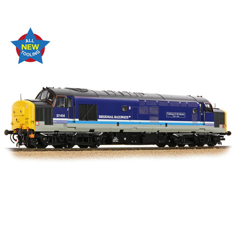Bachmann 35-338 OO Gauge Class 37/4 37414 'Cathays C&W Works 1846-1993' BR Regional Railways