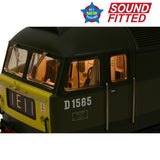 Bachmann 35-410SF OO Gauge Class 47/0 D1565 BR Two-Tone Green (Small Yellow Panels)