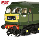 Bachmann 35-410SFX OO Gauge Class 47/0 D1565 BR Two-Tone Green (Small Yellow Panels)