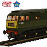Bachmann 35-410SFX OO Gauge Class 47/0 D1565 BR Two-Tone Green (Small Yellow Panels)