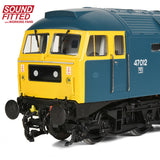 Bachmann 35-411SFX OO Gauge Class 47/0 47012 BR Blue