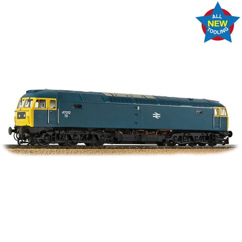 Bachmann 35-411 OO Gauge Class 47/0 47012 BR Blue