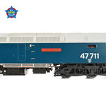 Bachmann 35-415 OO Gauge Class 47/7 47711 'Greyfriars Bobby' BR Blue (Large Logo)