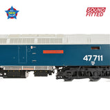 Bachmann 35-415SF OO Gauge Class 47/7 47711 'Greyfriars Bobby' BR Blue (Large Logo)