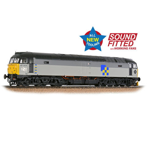 Bachmann 35-418SFX OO Gauge Class 47/0 47004 BR Railfreight Construction Sector