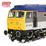 Bachmann 35-419SFX OO Gauge Class 47/3 47375 'Tinsley Traction Depot' BR RF Distribution European
