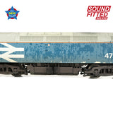 Bachmann 35-421SFX OO Gauge Class 47/4 47526 BR Blue (Large Logo) [W]