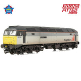 Bachmann 35-430SFX OO Gauge Class 47/3 47376 'Freightliner 1995' Freightliner Grey [W]