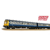 Bachmann 35-501SF OO Gauge Class 117 3-Car DMU BR Blue & Grey (DCC SOUND)