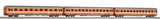 Piko 58224 HO Gauge Expert FS Eurofima 1st/2nd Class Coach Set (3) IV