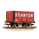 Bachmann 37-206B OO Gauge 8 Plank Wagon Coke Rails 'Stanton' Red