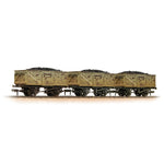 Bachmann 37-239 OO Gauge BR 16T Steel Mineral 3-Wagon Pack BR Grey (Early) [W] [WL]