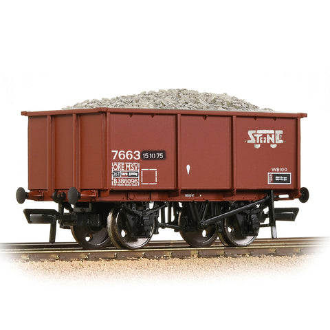 Bachmann 37-279A OO Gauge BR 27T Steel Tippler BR Bauxite (TOPS) 'Stone Traffic' [WL]