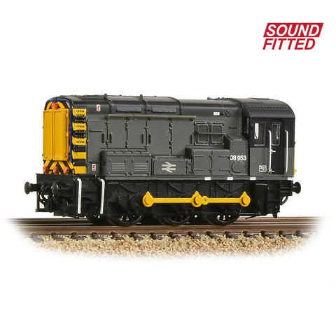 Graham Farish 371-007ASF N Gauge Class 08 08953 BR Engineers Grey