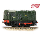 Graham Farish 371-013ASF N Gauge Class 08 13269 BR Green (Early Emblem) (SOUND FITTED)