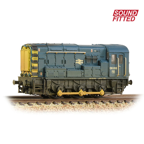 Graham Farish 371-015DSF N Gauge Class 08 08818 BR Blue [W]