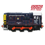 Graham Farish 371-015ESF N Gauge Class 08 08833 'Liverpool Street Pilot' BR/GER Lined Blue (DCC SOUND)