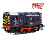 Graham Farish 371-015ESF N Gauge Class 08 08833 'Liverpool Street Pilot' BR/GER Lined Blue (DCC SOUND)