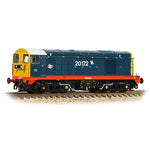 Graham Farish 371-042 N Gauge Class 20/0 Headcode Box 20172 'Redmire' BR Blue (Red Solebar)