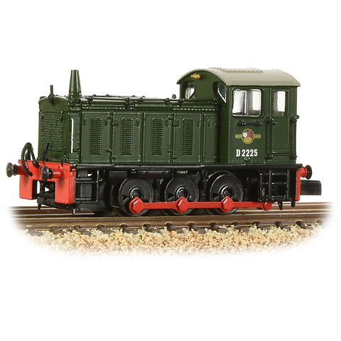 Graham Farish 371-055 N Gauge Class 04 D2225 BR Green (Late Crest)