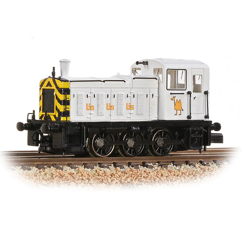 Graham Farish 371-065 N Gauge Class 03 Ex-D2054 British Industrial Sand White
