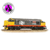 Graham Farish 371-167TL N Gauge Class 37/5 Refurb. 37502 'British Steel Teesside' BR R.F. (Red Stripe)