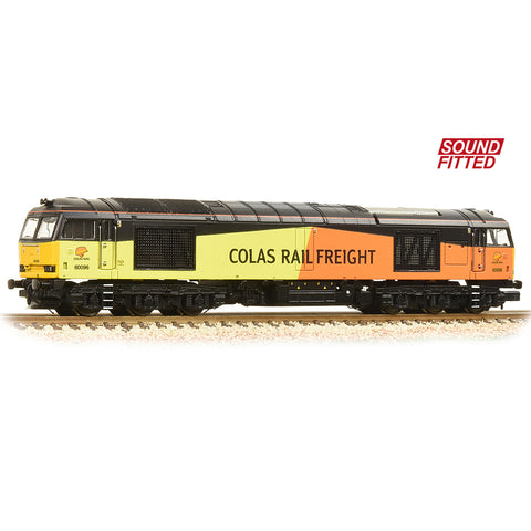 Graham Farish 371-358ASF N Gauge Class 60 60096 Colas Rail Freight