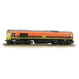 Graham Farish 371-388 N Gauge Class 66/4 66419 Freightliner G&W