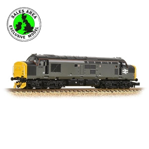Graham Farish 371-466DB N Gauge Class 37/0 Centre Headcode 37142 BR Engineers Grey