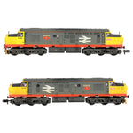 Graham Farish 371-474 N Gauge Class 37/0 Split Headcode 37032 'Mirage' BR R.freight (Red Stripe) [W]