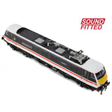 Graham Farish 371-780SF N Gauge Class 90/0 90005 'Financial Times' BR InterCity (Swallow)(SOUND FITTED)