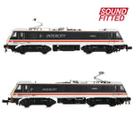 Graham Farish 371-780SF N Gauge Class 90/0 90005 'Financial Times' BR InterCity (Swallow)(SOUND FITTED)