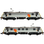 Graham Farish 371-781 N Gauge Class 90/0 90037 BR Railfreight Distribution Sector