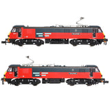Graham Farish 371-782 N Gauge Class 90 90019 Penny Black Rail Express Systems