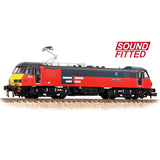 Graham Farish 371-782SF N Gauge Class 90/0 90019 'Penny Black' Rail Express Systems (SOUND FITTED)